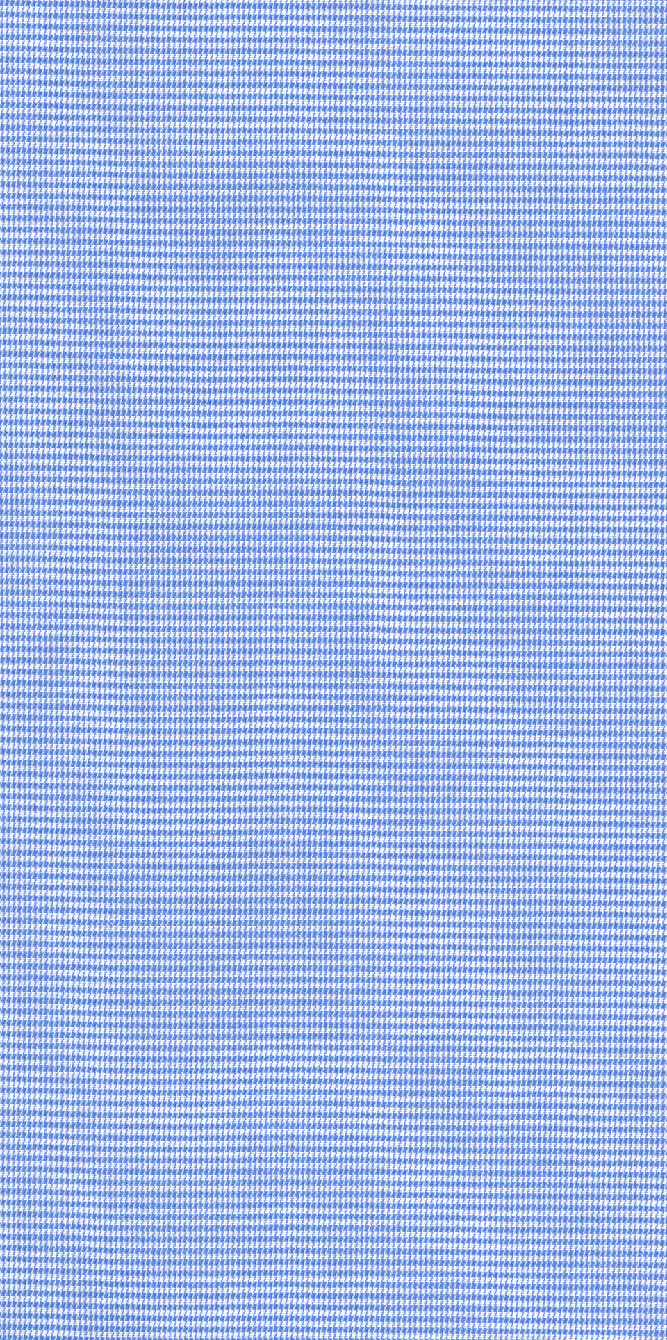 Cotton Blue Houndstooth