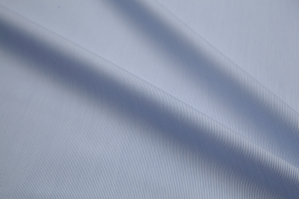 Cotton Blue Stripe