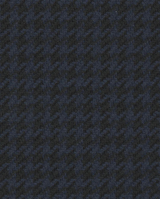 Super 150's Wool Blue Houndstooth