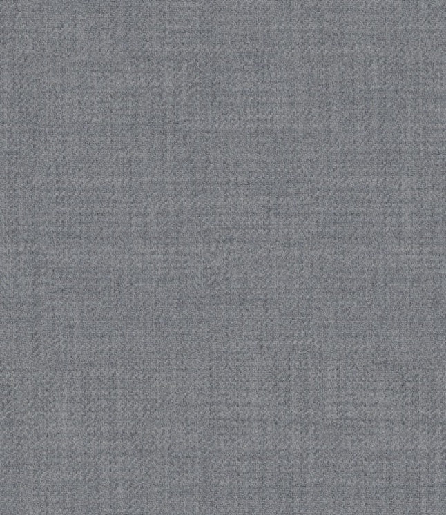 Super 150's Wool Light Grey Solid