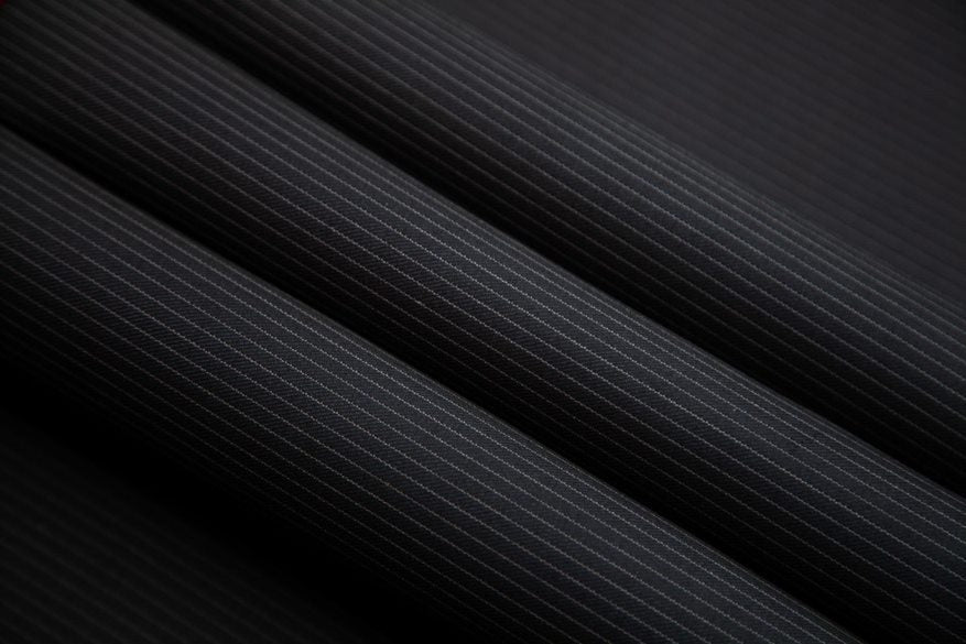 Super 150's Wool Navy Pinstripe